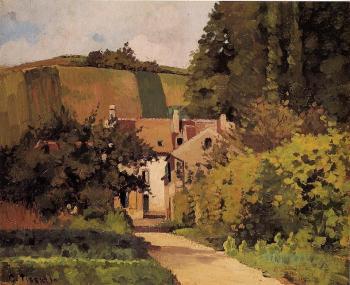 Camille Pissarro : Village Street, Pontoise